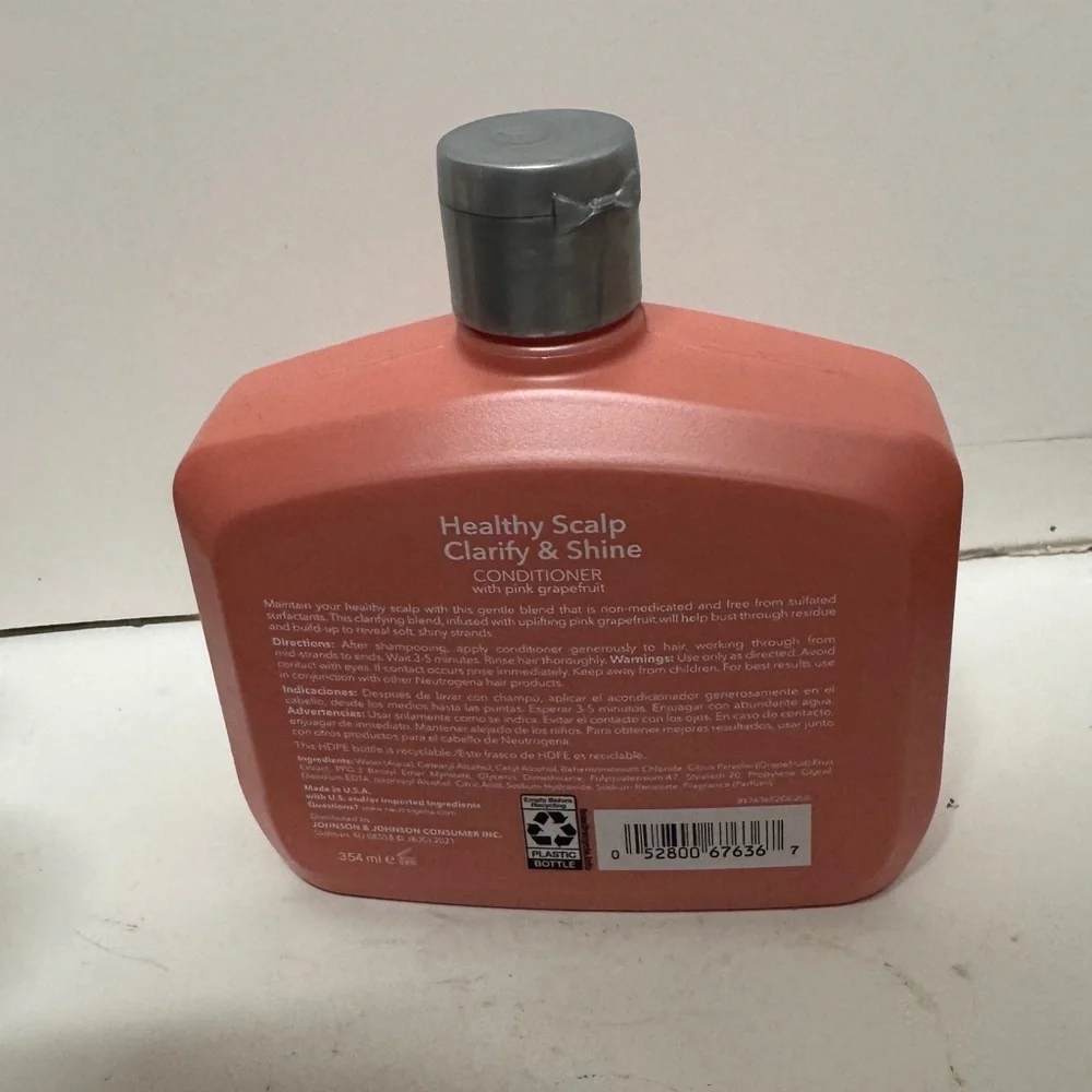Neutrogena Healthy Scalp Clarify & Shine Grapefruit Conditioner 12 oz